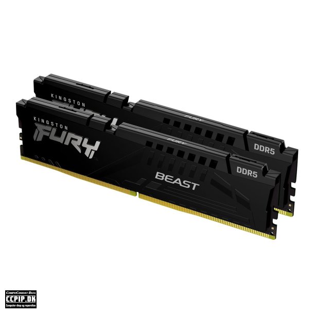 Kingston FURY Beast DDR5  16GB kit 6000MHz CL40  On-die ECC