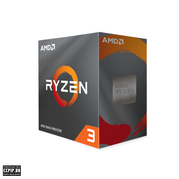 AMD CPU Ryzen 3 4100 3.8GHz Quad-Core  AM4