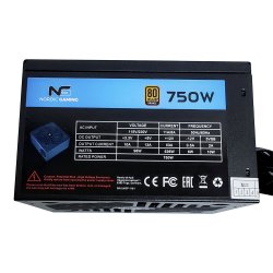 Nordic Gaming NGP-1181 Strmforsyning 750Watt 80+ Bronze