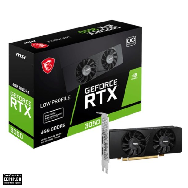 MSI GeForce RTX 3050 LP 6G OC 6GB