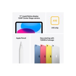 Apple iPad 2025 A16 Wi-Fi 11" 128GB S�lv
