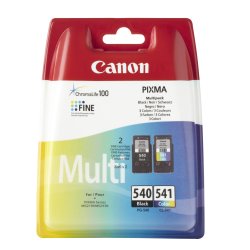 Canon PG 540 / CL-541 Multipack Sort Farve (cyan, magenta, gul)