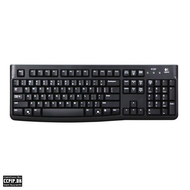 Logitech K120 for Business Tastatur Kabling Nordisk