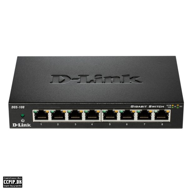 D-Link DGS 108 Switch 8-porte Gigabit