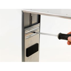 PC Ophng TWIN 1202 ALU - til bordplade