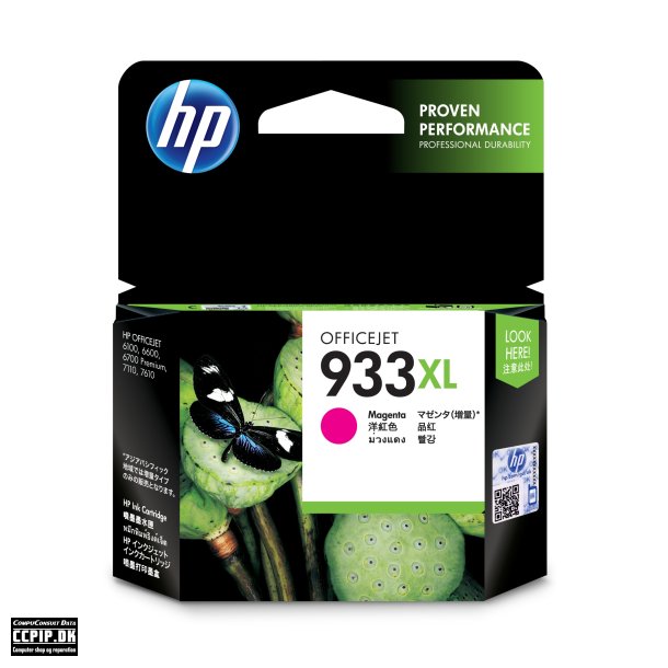 HP 933XL Magenta 825 sider