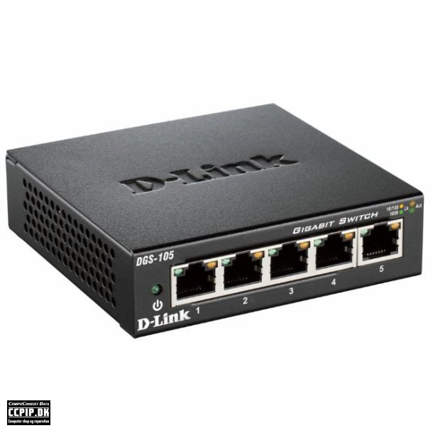 D-Link DGS 105 Switch 5-porte Gigabit