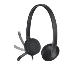Logitech USB Headset H340 Kabling Headset