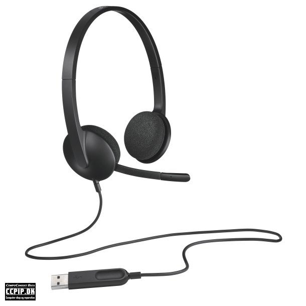 Logitech USB Headset H340 Kabling Headset