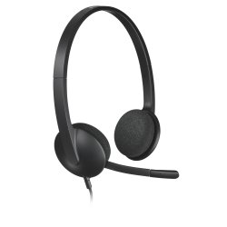 Logitech USB Headset H340 Kabling Headset