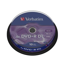 Verbatim 10x DVD+R DL 8.5GB
