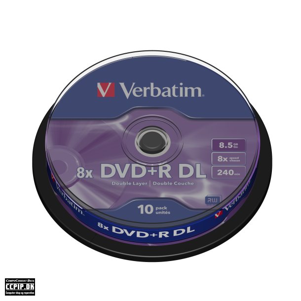 Verbatim 10x DVD+R DL 8.5GB