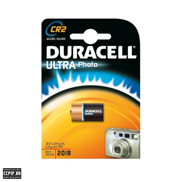 Duracell Ultra CR2 Batteri Litium 800mAh