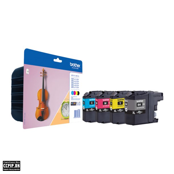 Brother LC 127XLVALBPDR Sort Gul Cyan Magenta 1200 sider