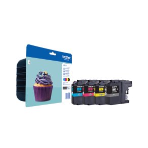 Brother LC 123 Value Pack Sort Gul Cyan Magenta