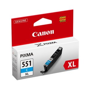 Canon CLI 551C XL Cyan 665 sider