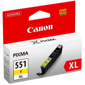 Canon CLI 551Y XL Gul