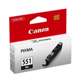 Canon CLI 551BK Sort 495 sider