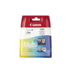 Canon PG 540 / CL-541 Multipack Sort Farve (cyan, magenta, gul)