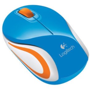 Logitech M187 Optisk Tr�dl�s Bl�