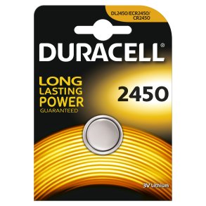 Duracell Knapcellebatterier CR2450