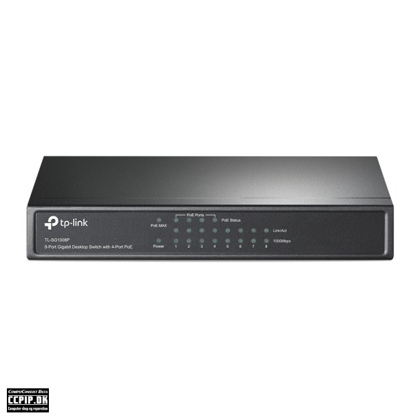TP-Link TL-SG1008P Switch 8-porte Gigabit  PoE