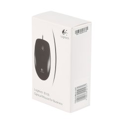 Logitech B100 Optisk Kabling Sort