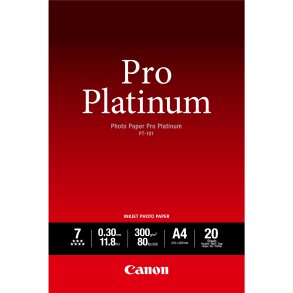 Canon  Pro Platinum Fotopapir A4 (210 x 297 mm) 20ark
