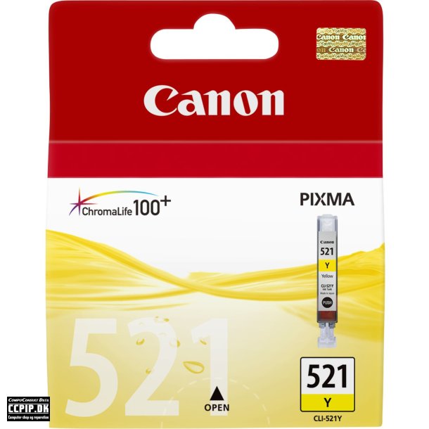 Canon CLI 521Y Gul 500 sider