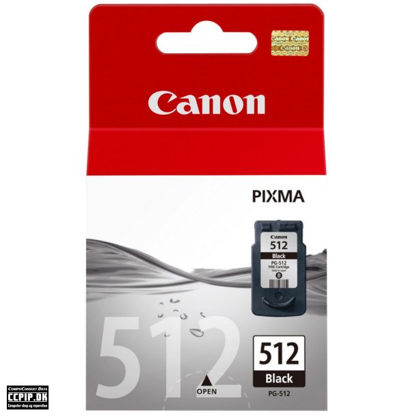 Canon PG 512 Sort 401 sider