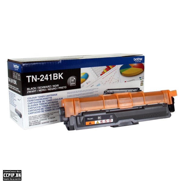 Brother TN 241BK Sort 2500 sider