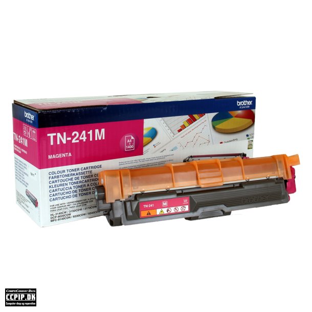 Brother TN 241M Magenta 1400 sider