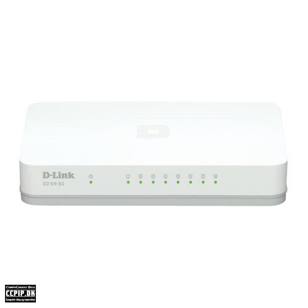 D-Link GO-SW-8GE Switch 8-porte Gigabit