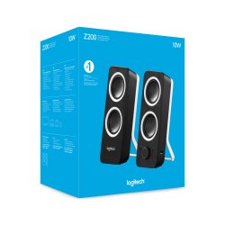 Logitech Z200 Hjttalere Sort