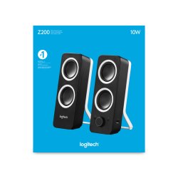 Logitech Z200 Hjttalere Sort