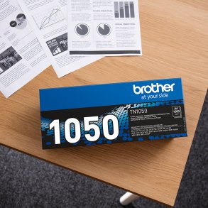 Brother TN 1050 Sort 1000 sider