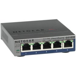 NETGEAR  GS105Ev2 Switch 5-porte Gigabit