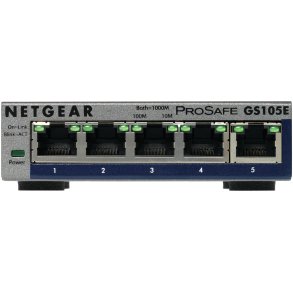NETGEAR  GS105Ev2 Switch 5-porte Gigabit