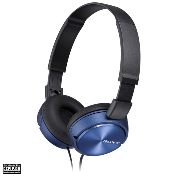 Sony MDR ZX310 Kabling Hovedtelefoner Sort Bl