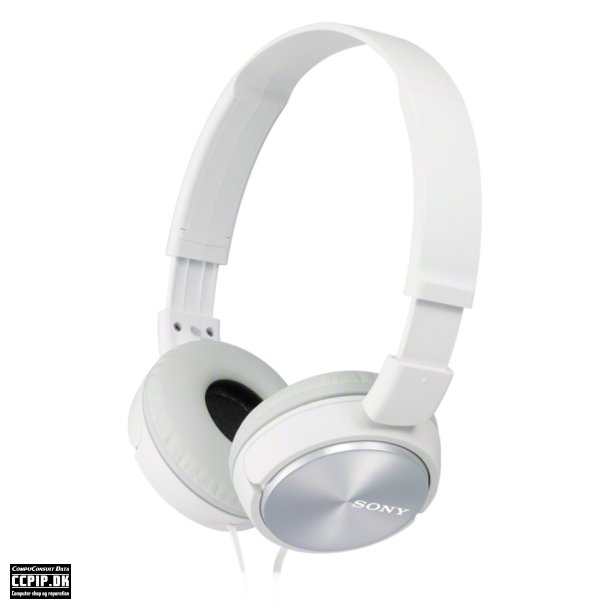Sony MDR ZX310 Kabling Hovedtelefoner Hvid