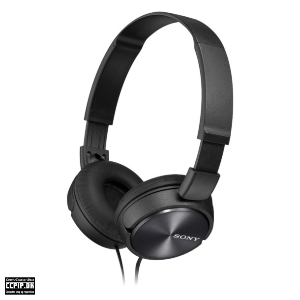 Sony MDR ZX310 Kabling Hovedtelefoner Sort