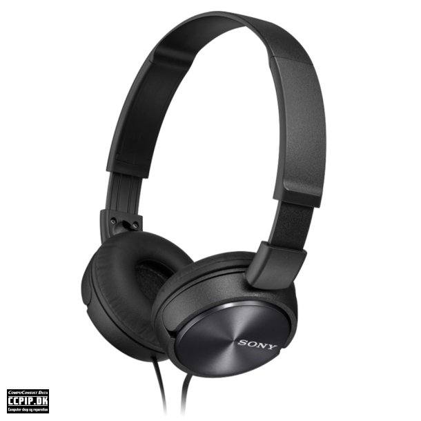 Sony MDR ZX310AP Kabling Hovedtelefoner Sort