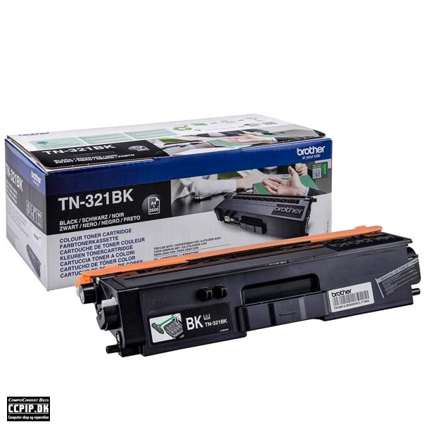 Brother TN 321BK Sort 2500 sider