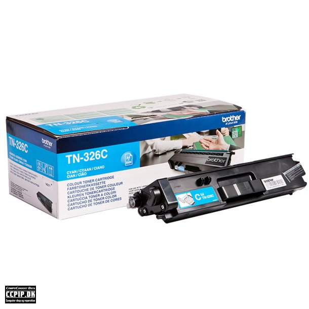 Brother TN 326C Cyan 3500 sider