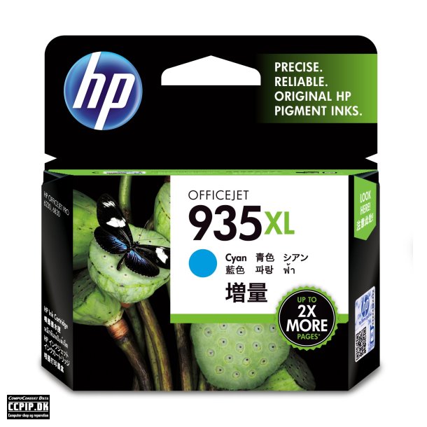 HP 935XL Cyan 825 sider