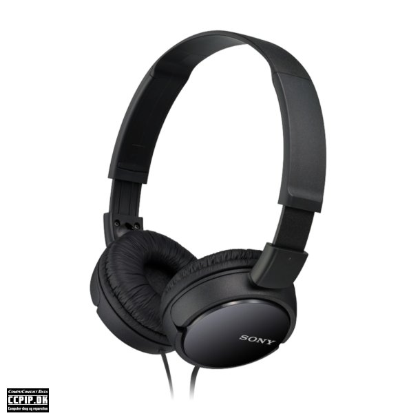 Sony MDR ZX110 Kabling Hovedtelefoner Sort