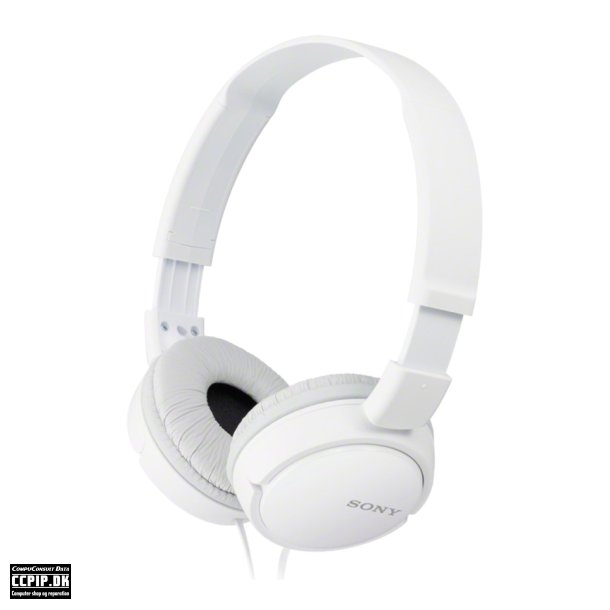 Sony MDR ZX110 Kabling Hovedtelefoner Hvid