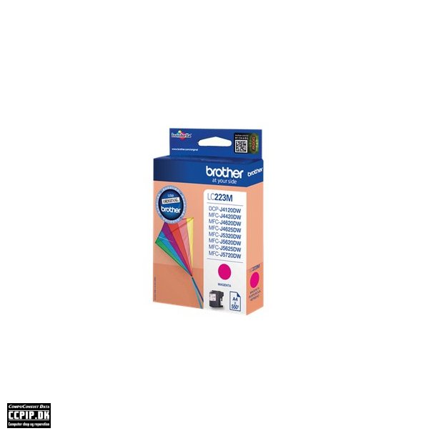 Brother LC 223M Magenta 550 sider