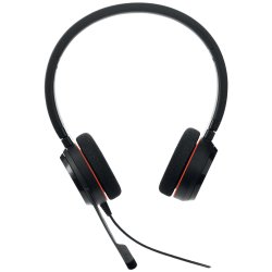 Jabra Evolve 20 MS stereo Kabling Headset Sort