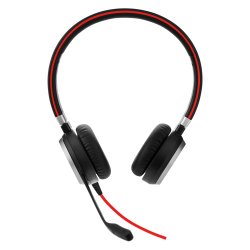 Jabra Evolve 40 MS stereo Kabling Headset Sort